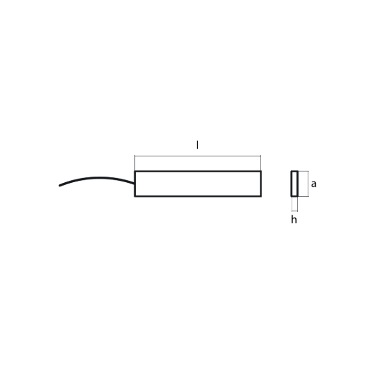 Hang on Zinc anode 1 kg cable lenght 6mt