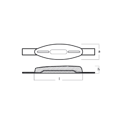 weld on anode Spanish Type 0,5kg