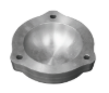 Compatibile Max Prop - 3 holes propeller anode Ø120
