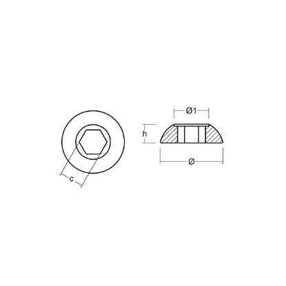 Quick aluminum prop nut