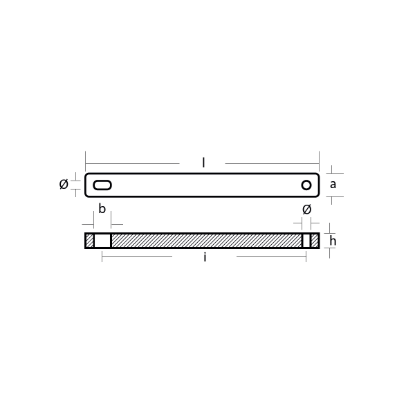 Mercury Outboard Bar anode - Barra Mercury per motori