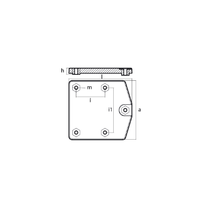 Mercury Zeus POD Trim Tab Anode