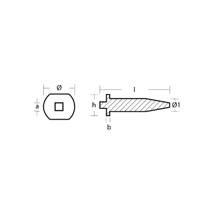 Panier cylinder head anode - Barrotto per motori Panier