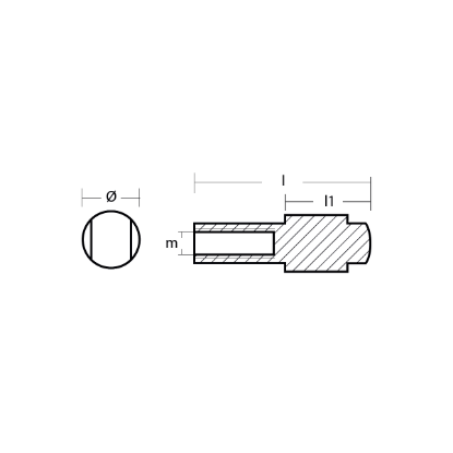 Parsun engine rod - Barrotto per motori Panier