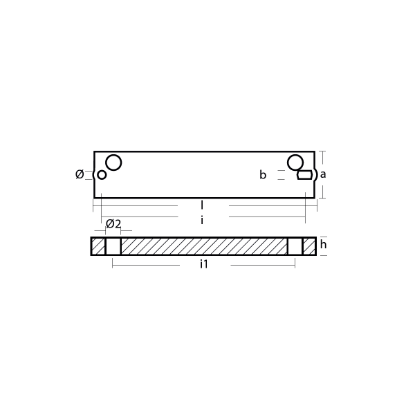 Suzuki Stern Bracket anode - Anodo per supporto fuoribordo Suzuki