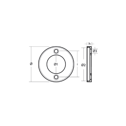 Volvo outdrive ring for engine 50 - 200
