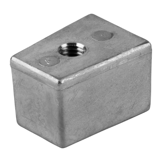 Yamaha Lower unit anode -Cubo con foro Yamaha