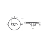 Yamaha  High Performance Trim Tab Anode - Placca per trim tab Yamaha