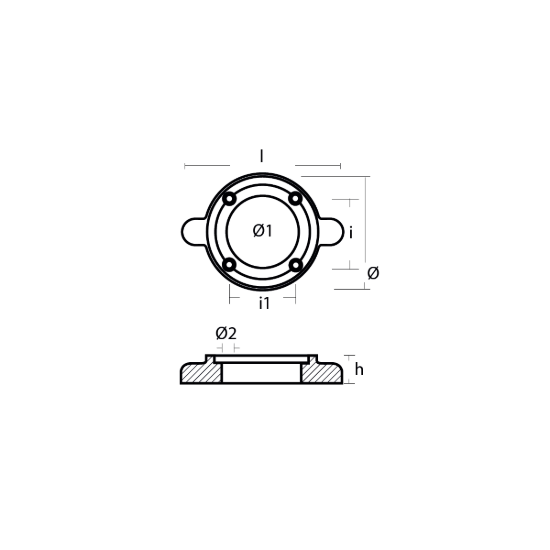 Yanmar collar for Saildrive - Collare per Saildrive Yanmar
