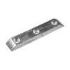 Kamewa bar with 3 holes 400X77X30 with insert