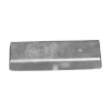 Bolt-on anode for Hull 490x48x20 without holes