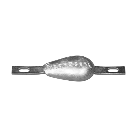 Tear Drop Opschroefbare Anode 0,45kg (ex Art 12023) With Slotted Holes H.C. 200