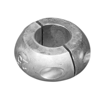 As- en Klemringanode, NACA-profiel Ø19mm Ø 25mm