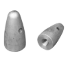 Volvo Penta type nut anode for fixed propeller shaft  Ø30  th.M20x2,5