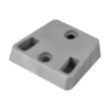 OMC Gimbal plate anode - Anodo per supporto motore OMC