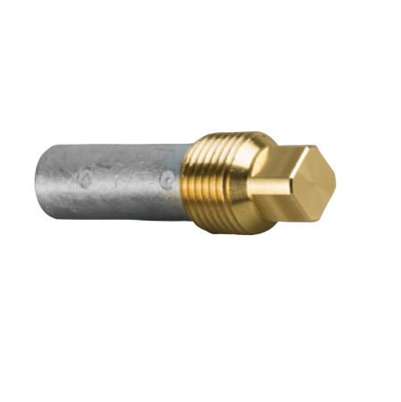 Volvo Penta Staafanode Ø15,5 L. 40 With Brass Plug th.1/2'' Bspt