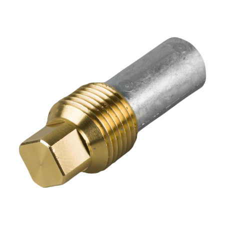 Volvo Penta Staafanode Ø15 L. 40 With Brass Plug th.1/2'' Bspt