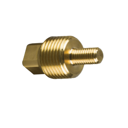 Volvo Penta Messing Plug met Schroefdraad, Maat 1/2'' Bspt M8