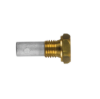 AIFO-FTP pencil anode Ø10 L.18 complete with brass plug th.12X1,5