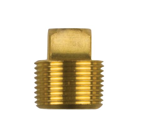 "Caterpillar Messing Plug, Dikte 3/4"", BSPT-aansluiting"