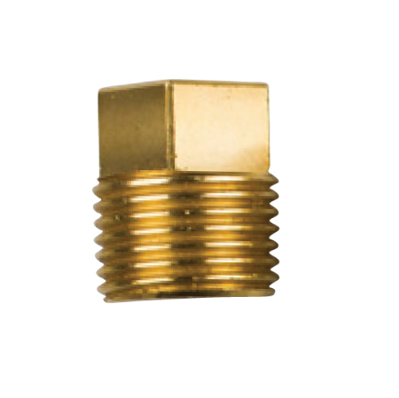 "Caterpillar Messing Plug, Dikte 1/2"", BSPT-aansluiting"
