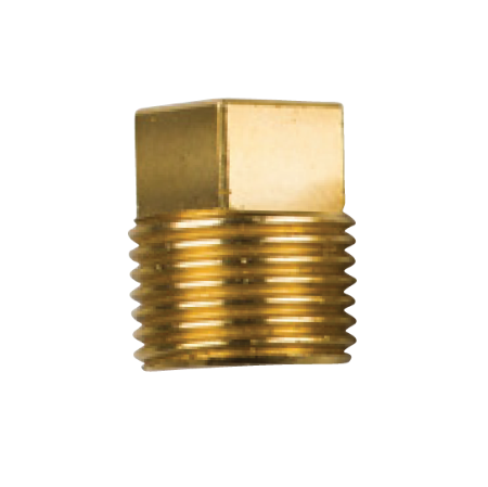 "Caterpillar Messing Plug, Dikte 1/2"", BSPT-aansluiting"