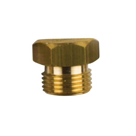 Caterpillar Messing Plug, Dikte 3/4''UNF