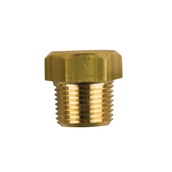 Caterpillar brass plug th. 3/8'' bspt
