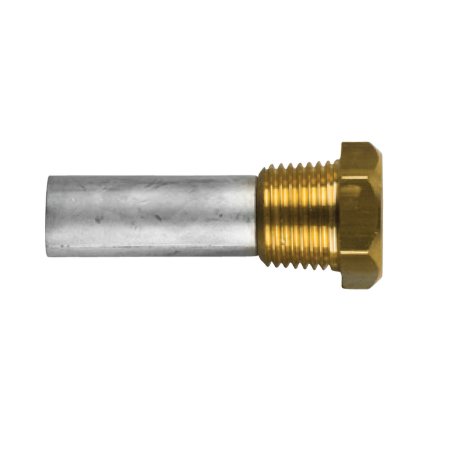 Staafanode, Compleet Ø5/8'' lang=1-1/2'' schroefdraad=1/2'' NPT