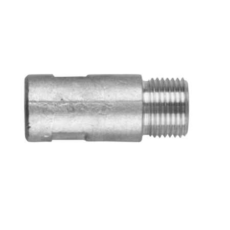 Isotta Fraschini Staafanode Ø20, Lengte 36mm M18x1,5