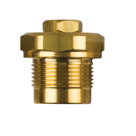 Brass Plug voor Staafanode 02082