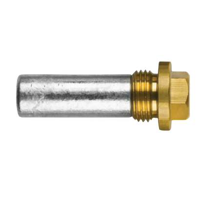Scania Staafanode Ø17 L. 45 Compleet With Brass Plug th.1/2'GAS