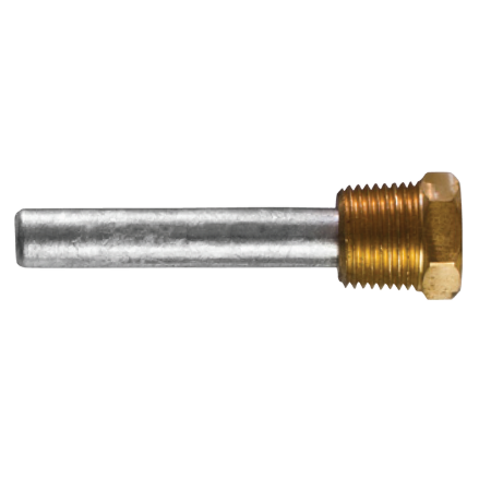 SEN-DURE Staafanode Ø9,5 L. 51 Compleet With Brass Plug th.1/8'' NPT