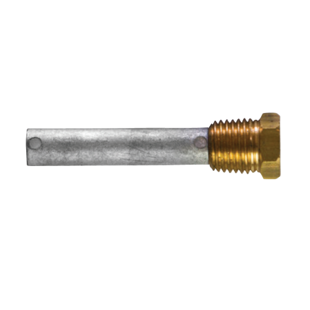SEN-DURE Staafanode Ø9,5 L. 44 Compleet With Brass Plug th.1/4'' NPT