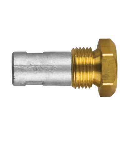 Volkswagen Marine Staafanode Ø14 L. 20 Compleet With Brass Plug th.18x1,5
