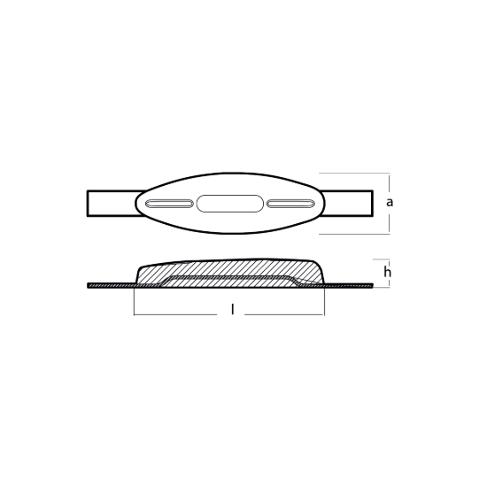 weld on anode Spanish Type 0,5kg