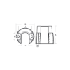 Yanmar Anode For Trim Cylinder - Anodo per trim Yanmar