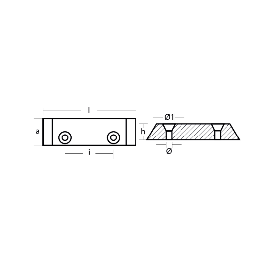 Plate for Flaps SAIPEM H.C. 100