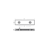 Bolt-on anode for Hull 210x100x30 H.C.100