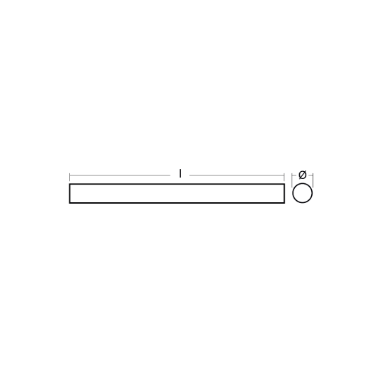 Rods Ø 35 L. 400