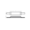 ingot type weld on anode2,4kg