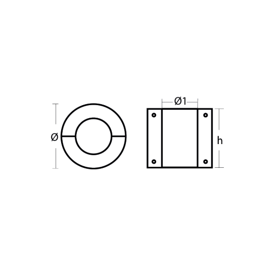 Barrel Shaft anode Ø 120mm