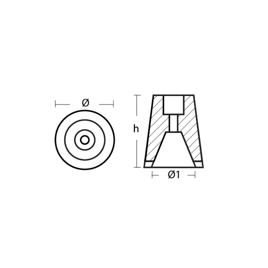 Solè Prop anodes Ø 35-40