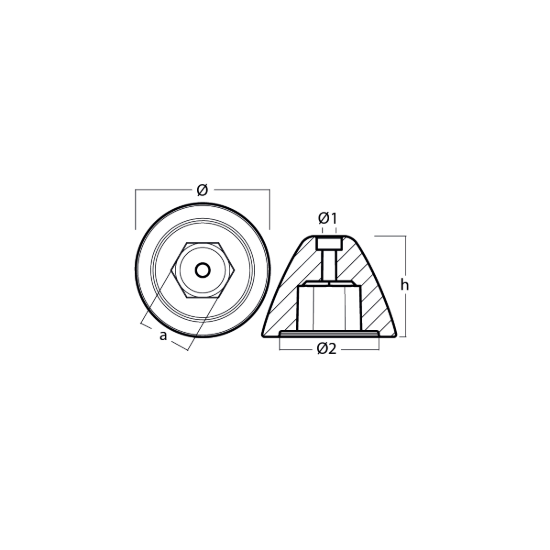 Quick propeller nut FOR BTQ300