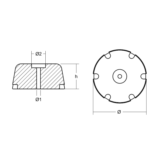 Thruster plate anodes