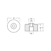 OXE - DIESEL Anode lower yoke - Anodo per forcella inferiore Oxe Diesel