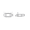 Selva anode plate for engine  Piastrina per Motori Selva