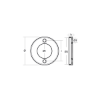 Volvo outdrive ring for engine 50 - 200