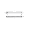 Yamaha Outboard Bar anode - Barra per motori Yamaha