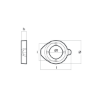 ZF Collar anode for Saildrive - Anodo a collare per saildrive ZF